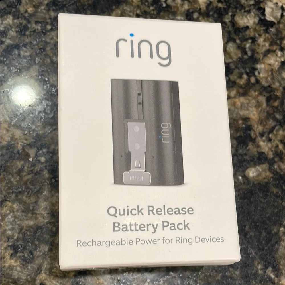 Ring Rechargeable Quick Release Battery Pack